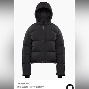 Black Super Puff Shorty 3XS